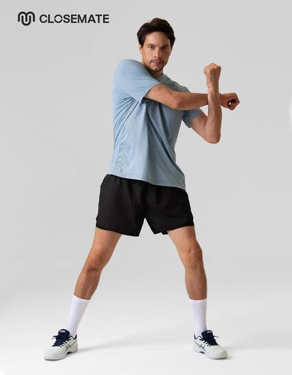 6 Paires Chaussettes De Sport Homme 39-42 43-46 En Coton Respirantes Renforcées Confortables Pour Running Tennis Randonnée Cyclisme En Blanc Noir Gris