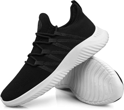 Feethit Mens Slip on Walking Shoes Lightweight Breathable Non Slip Running Shoes Comfortable Fashion Sneakers for Men