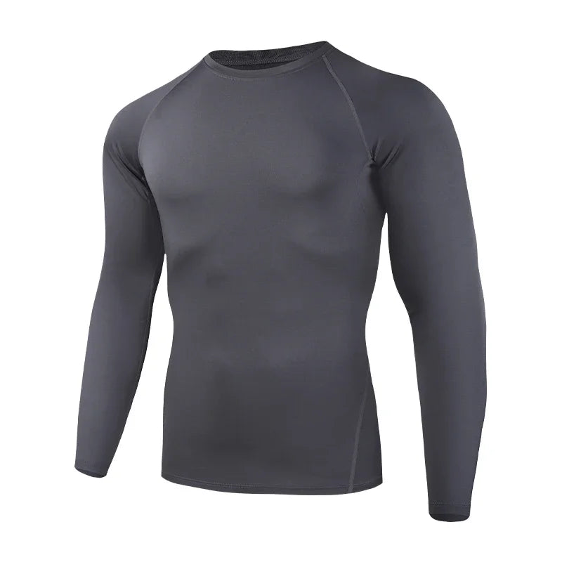 New Running Long-Sleeved T-Shirt, Soft Fabric, Comfortable for Exercise