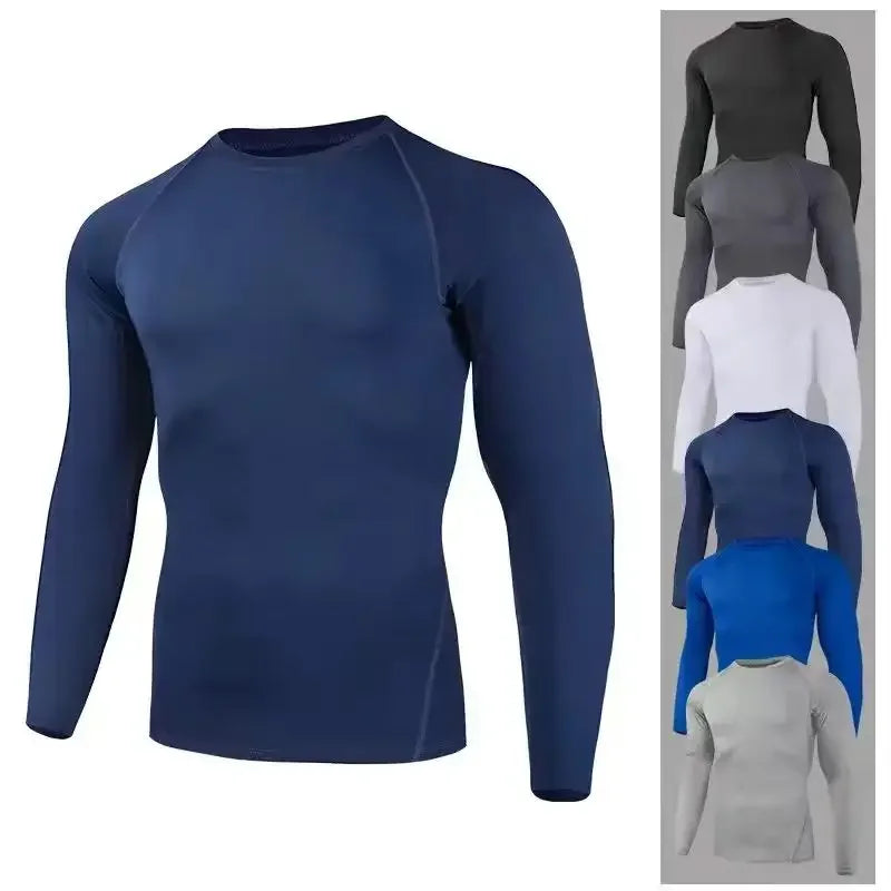 New Running Long-Sleeved T-Shirt, Soft Fabric, Comfortable for Exercise